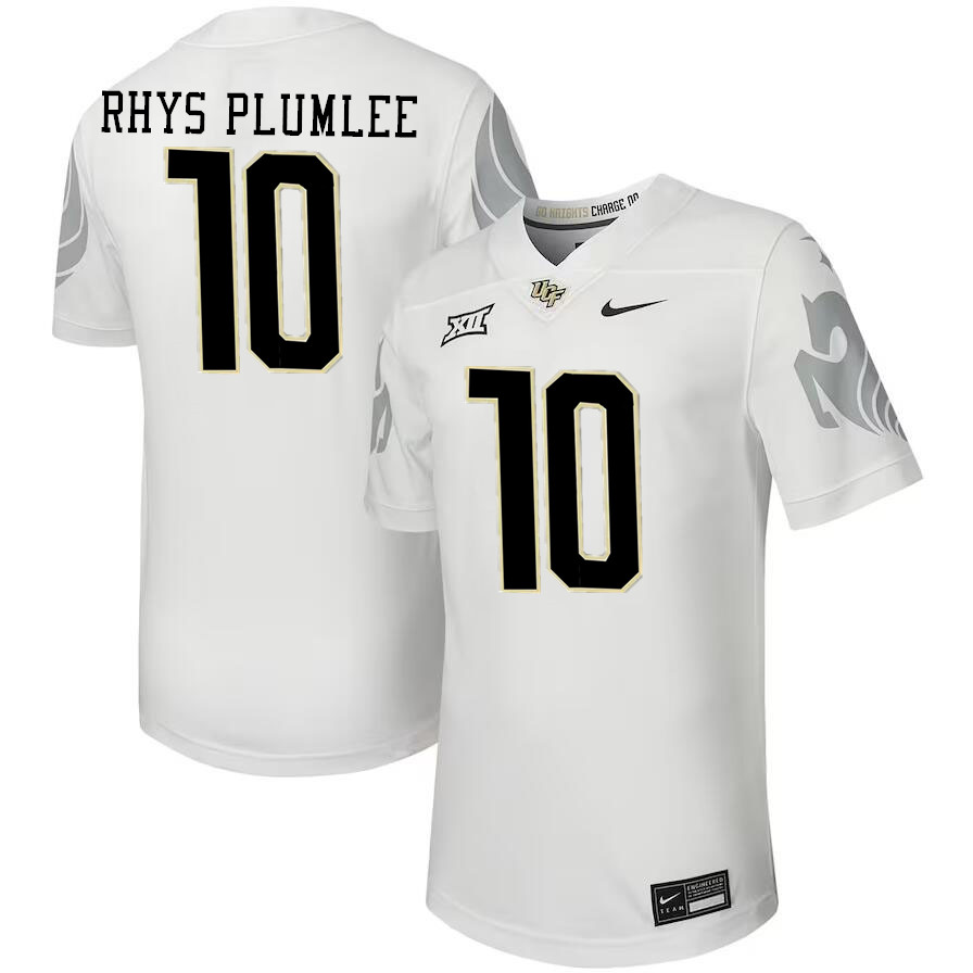 #10 John Rhys Plumlee UCF Knights Jerseys Football Stitched-White